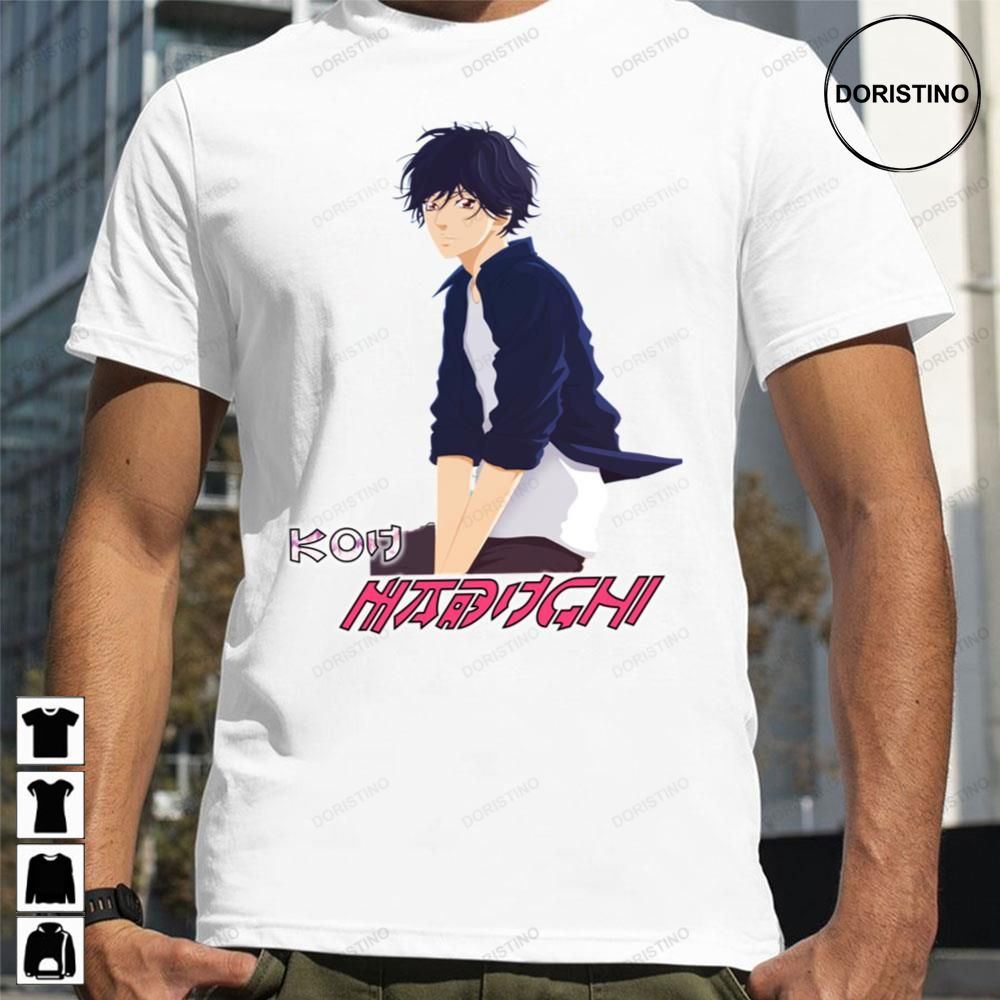 Kou Mabuchi Kou Anime Ao Haru Ride Manga Awesome Shirts